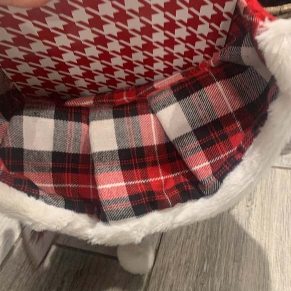 Maggie Waggie Mrs. Claus Christmas Caped Dress with Matching Hat XS NWT - Picture 10 of 11